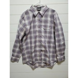 Foxcroft womens size 14 wrinkle free shaped fit button up blouse cotton shirt